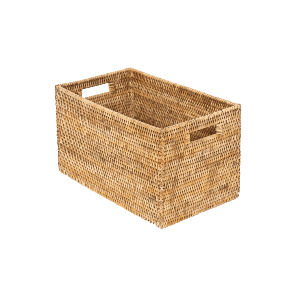 Rattan Storage Basket (Large) | The Private House Company | Yvonne O'Brien