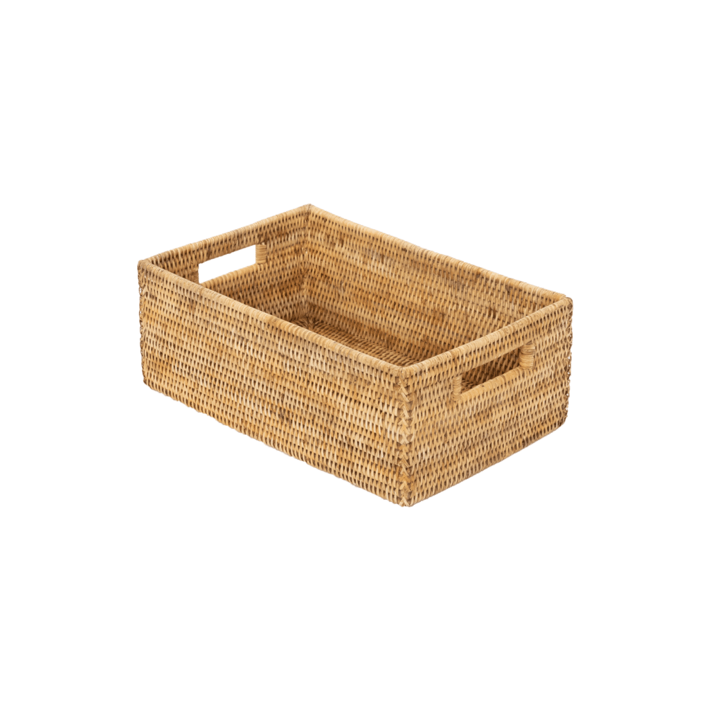 Rattan Storage Basket (Small) The Private House Company Yvonne O'Brien