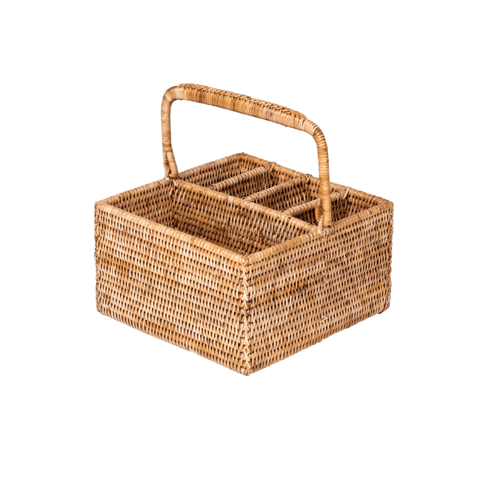 Rattan Kitchen Caddy The Private House Company Yvonne O'Brien